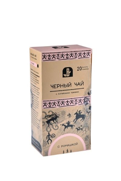 Изображение товара Чай черный с Ромашкой Вектор №20 Чай черный с Ромашкой Вектор №20 фотография
