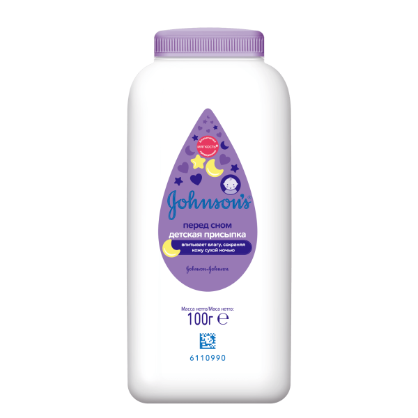 Изображение товара Присыпка детская Джонсонс беби перед сном (Johnsons Baby), 100 г Присыпка детская Джонсонс беби перед сном (Johnsons Baby), 100 г фотография